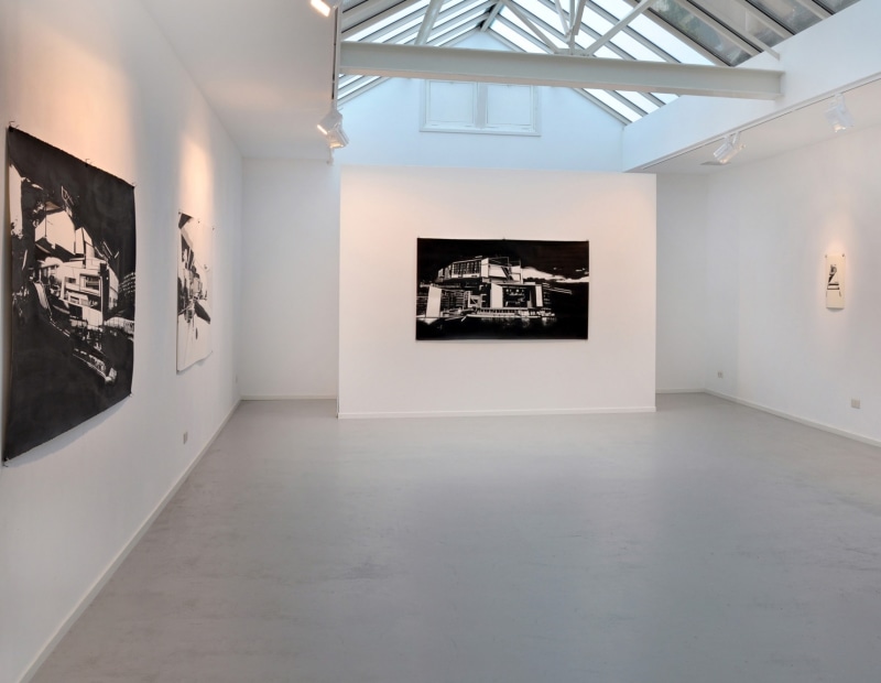 Installation view, New drawings, some journey and some memories, Ten Haaf Projects, 2011