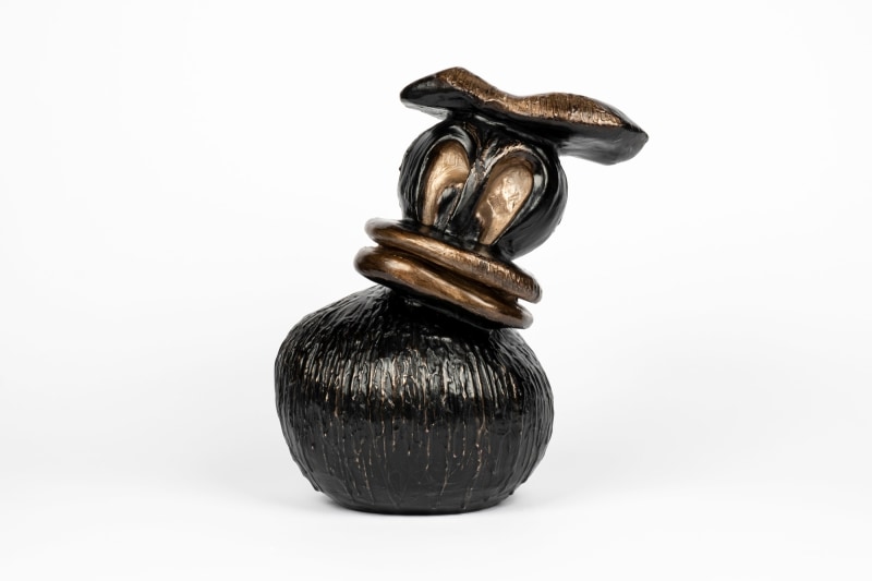 Tipsy Donald, 2020, Signed in the bronze and there is a Certificate of Authenticity provided by Case Studyo, Gent and Petzel, New York