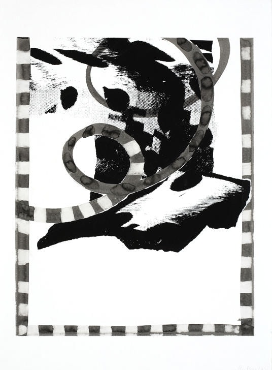 Untitled 2007 Silkscreen, ink on paper