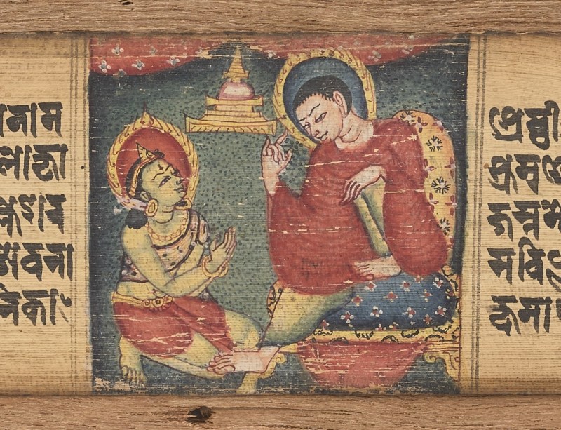 Nine Folios from a Gandavyuha Manuscript - Nepal - Artworks-Items - Carlton Rochell
