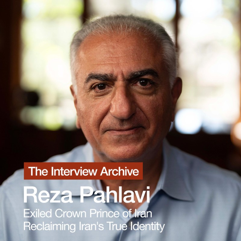 Iranian Crown Prince in Exile | Exclusive Interview with Reza Pahlavi on Reclaiming Iran's Identity -  - Podcast-Items - Life Stories Interviews