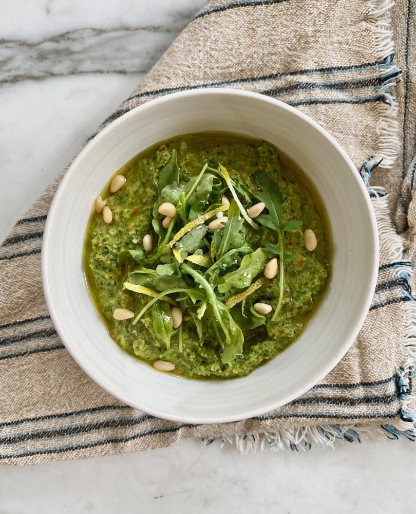 Arugula Almond Pesto