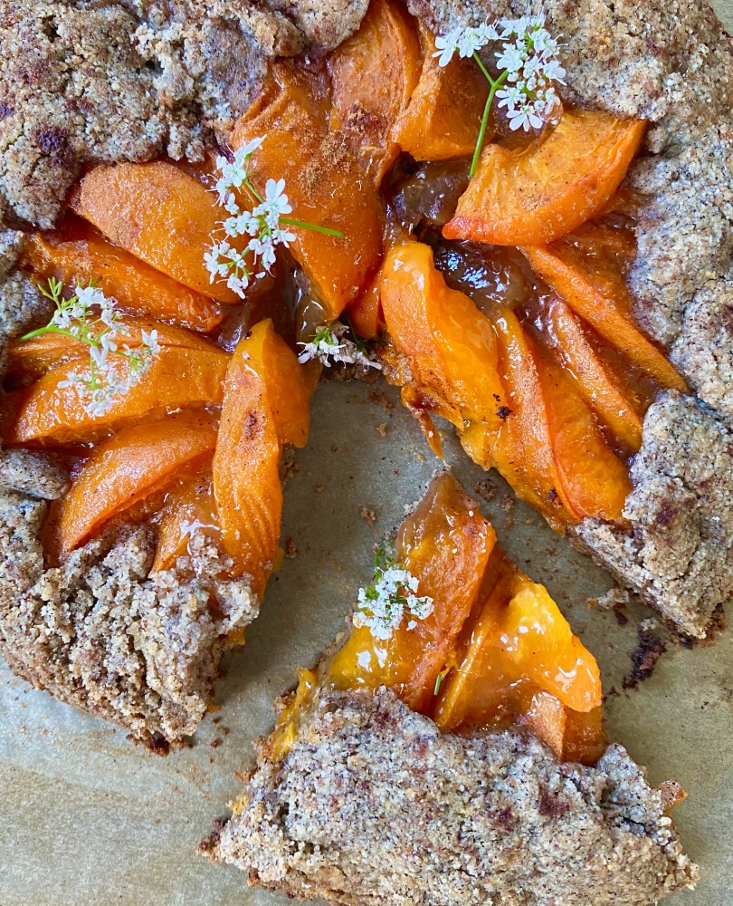 Seasonal Galette with Buckwheat Crust