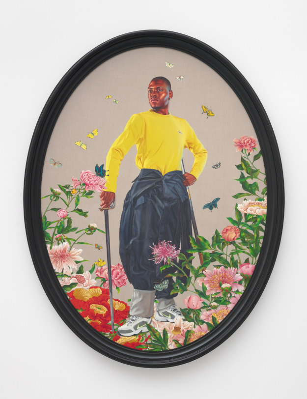 Kehinde Wiley Portrait of PrinceAnthony Hall, 2020