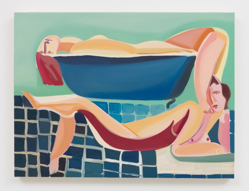 Danielle Orchard Small Bathers, 2018 Oil on linen 18 x 24 in (45.7 x 61.0 cm)