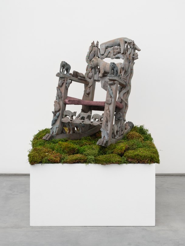 Betye Saar Critter Chair: The Seat of the Spirit, 1990