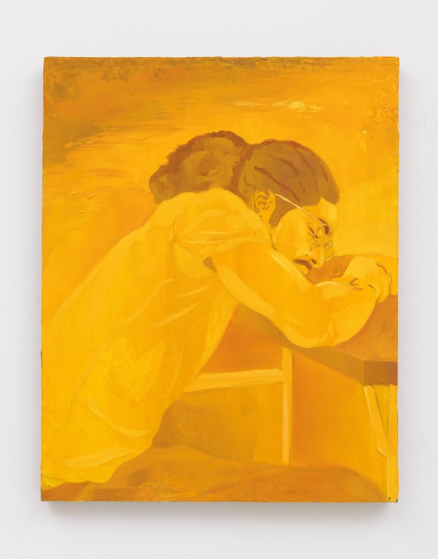 Dominic Chambers Untitled (Gabriel Study), 2021 Oil on linen 20 x 16 in (50.8 x 40.6 cm)
