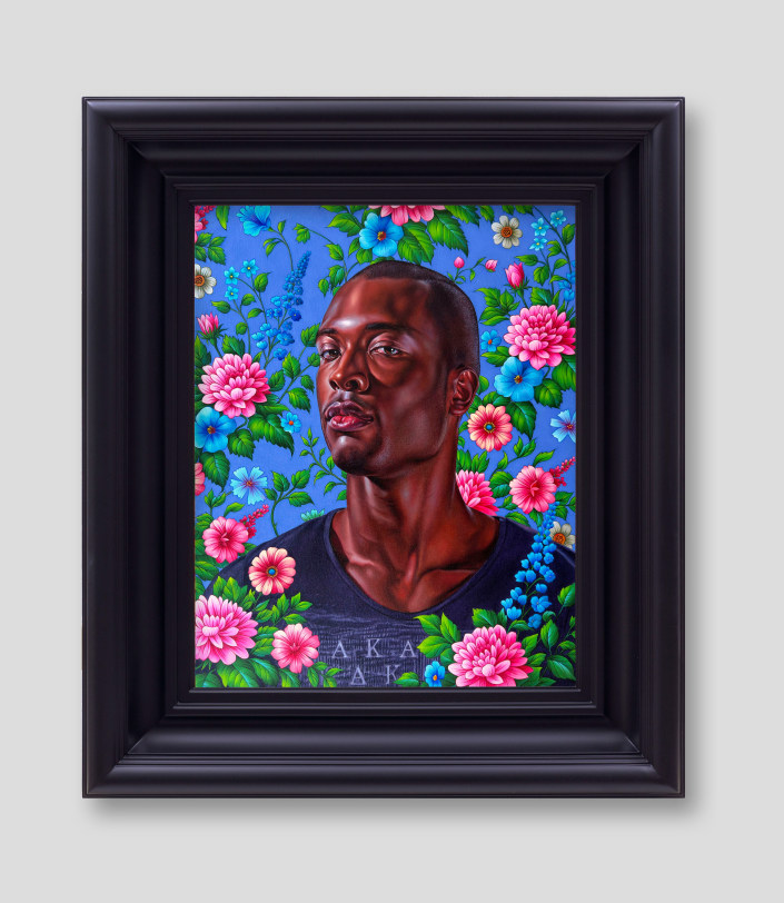 Kehinde Wiley Portrait of Craig Fletcher II, 2024