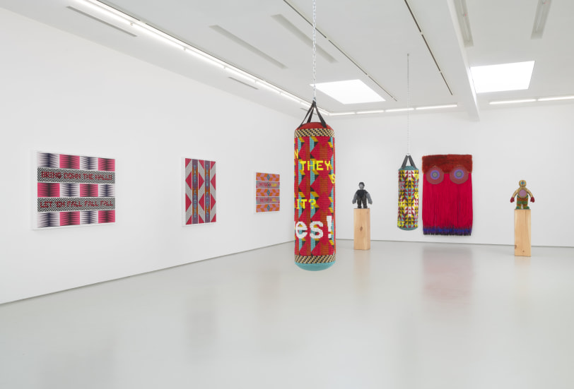 Jeffrey Gibson, It Can Be Said of Them, Installation View