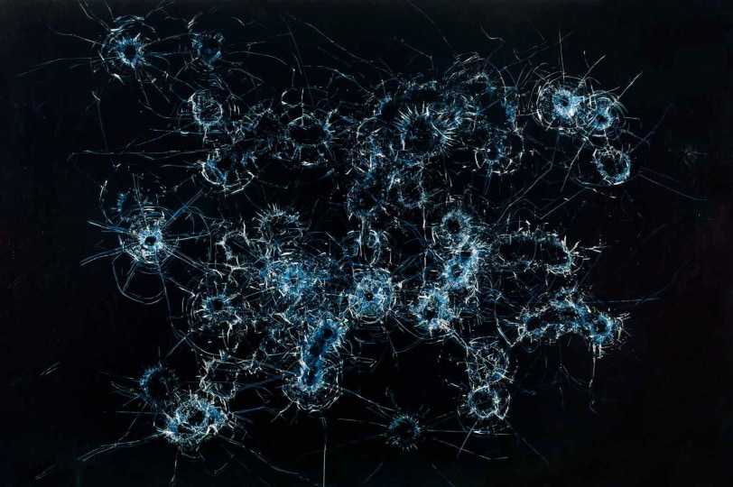 Zhao Zhao Constellations, 2014 Oil on canvas 78.75 x 118.11 in (200 &times; 300 cm)