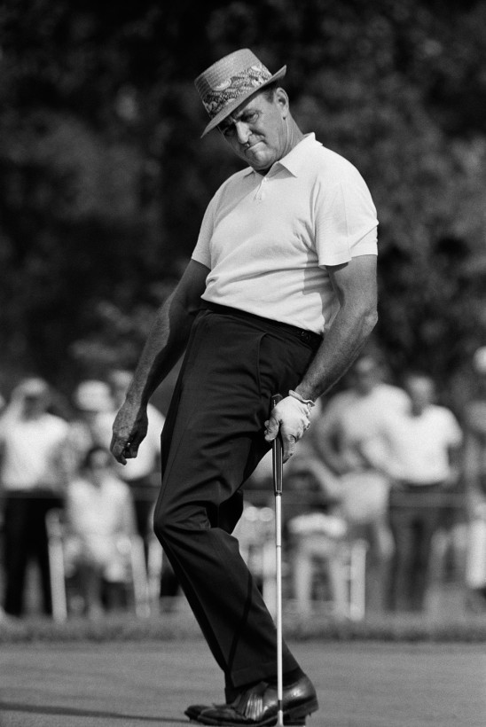 Walter Iooss, Jr., Sam Snead, Akron, OH, 1966