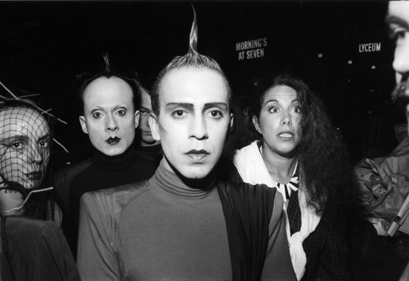 Bill Cunningham - Klaus Nomi, 1980 Gelatin silver print, printed c. 1980 ; Bruce Silverstein Gallery