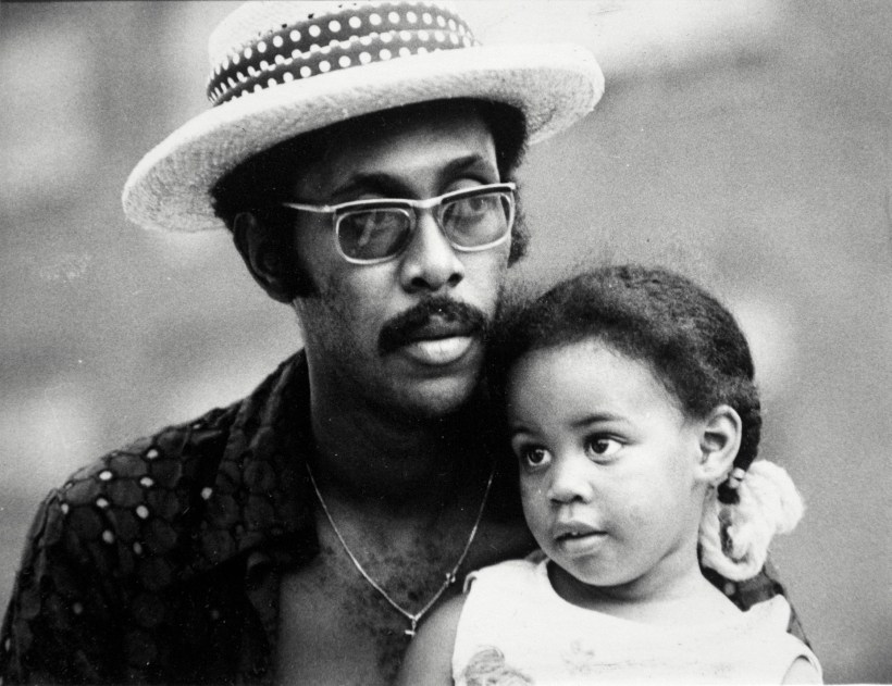 Herb Robinson - Arnold and Daughter Kelly, 1974 | Bruce Silverstein Gallery