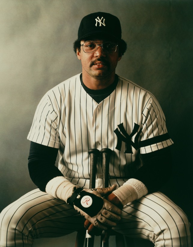 Walter Iooss, Jr., Reggie Jackson, Bronx, NY, 1980