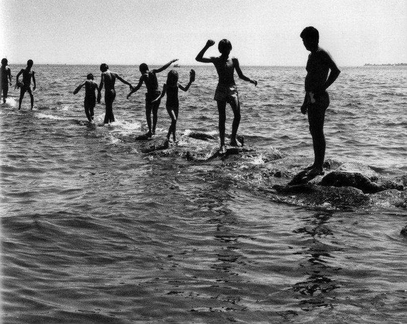 Dancing on Jetties, 1979, Gelatin silver print