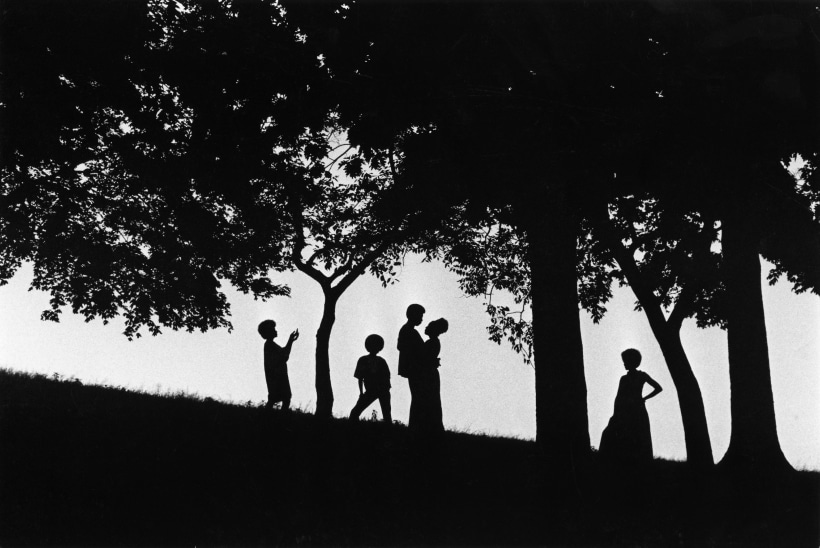 Chester Higgins -  Five Points, Fort Greene Park, Brooklyn, 1972  | Bruce Silverstein Gallery