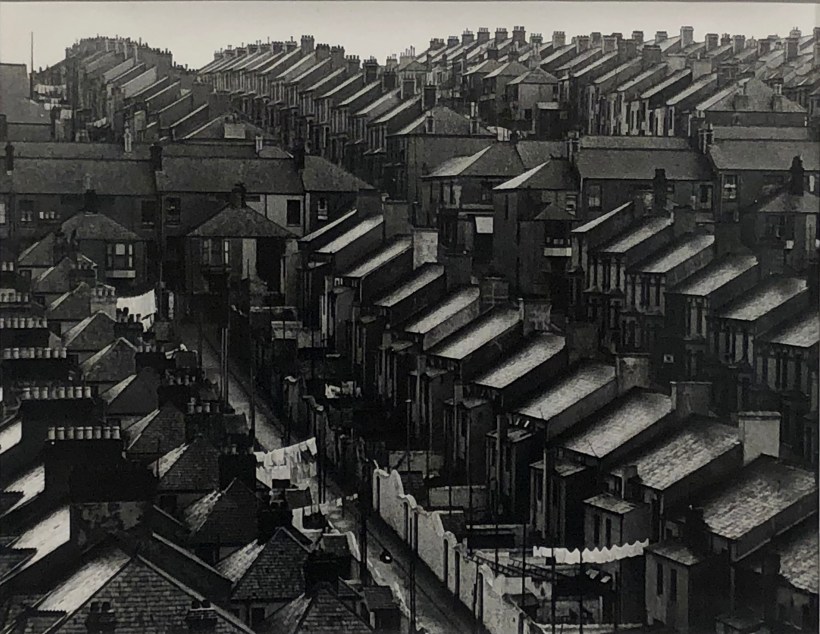 Bill Brandt -  Rainswept Roofs, London, 1932  | Art Basel 2020 | Bruce Silverstein Gallery