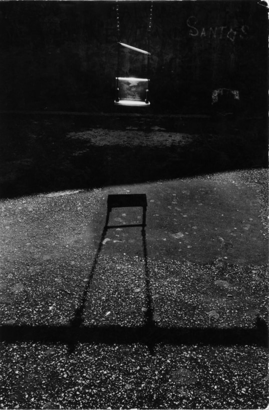 Louis Draper ; Untitled (Swing and Shadow), New York, 1967 Gelatin silver print, printed c. 1967 ; Bruce Silverstein Gallery
