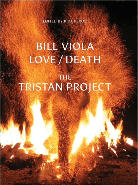 Book cover of Bill Viola's latest publication "Love/Death: The Tristan Project"