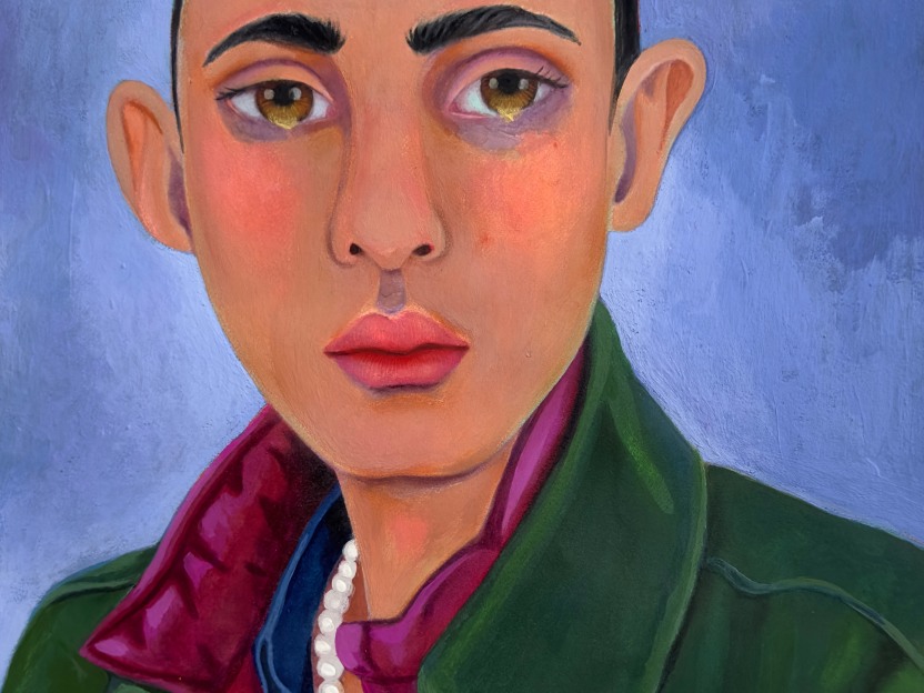 Portrait of Boy by Unskilled Worker