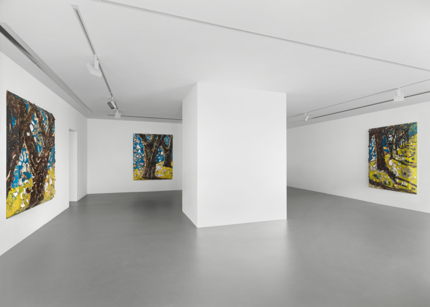 Trees of Home (For Peter Beard), Vito Schnabel Gallery, St. Moritz, 2020