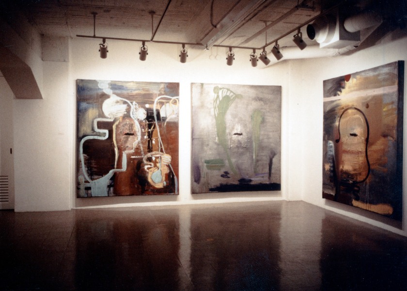 The Aluminum Paintings, Akira Ikeda Gallery, Tokyo, 1984