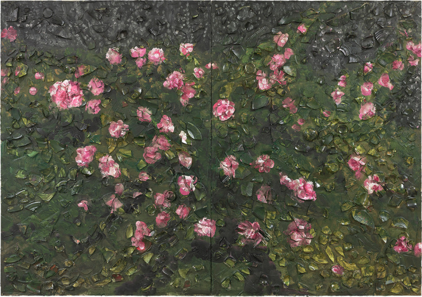 Rose Painting (Near Van Gogh's Grave) XIX