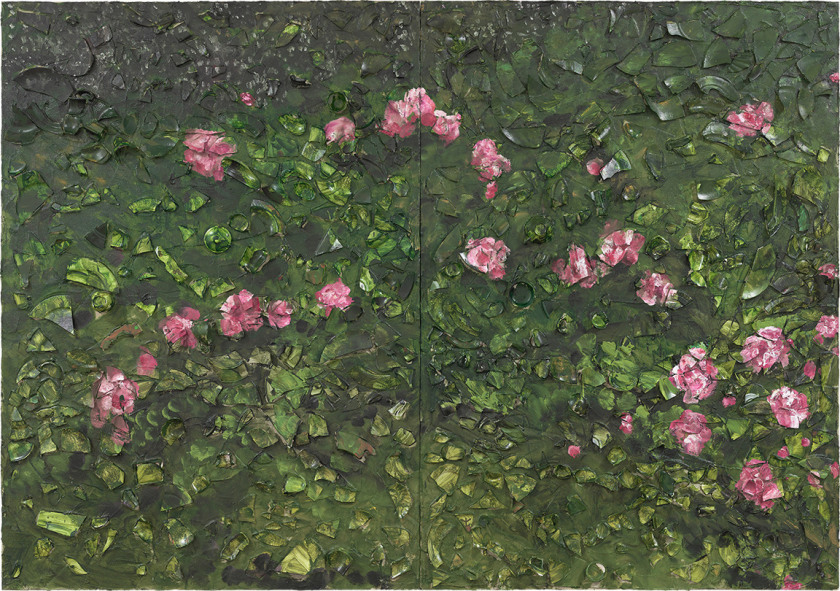 Rose Painting (Near Van Gogh's Grave) XXI
