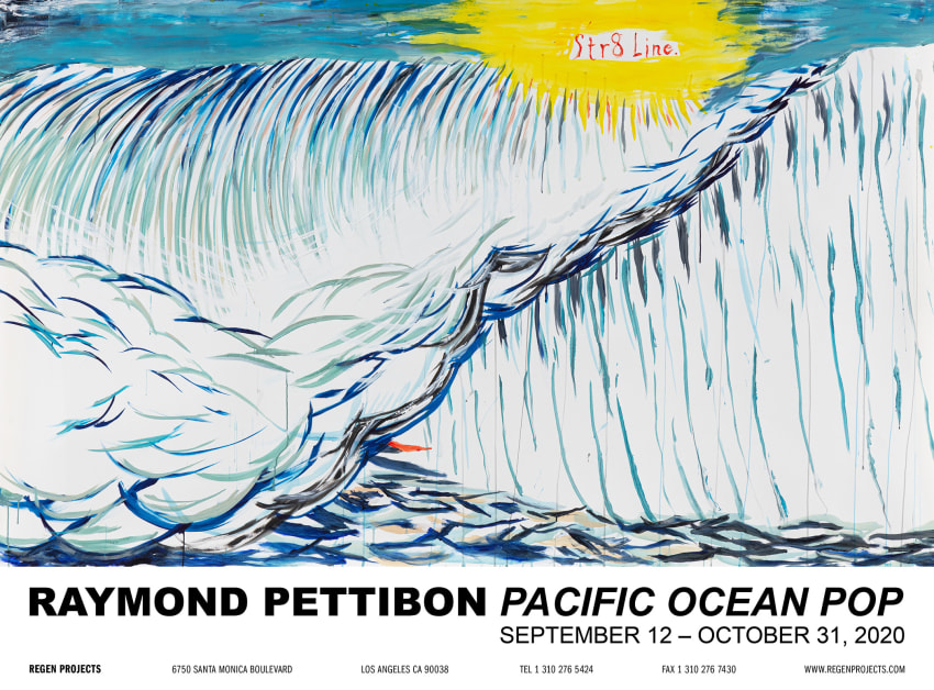 Pacific Ocean Pop Exhibition Poster - Publications - Regen Projects