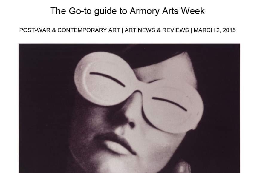 Christie's Go-to guide to Armory Arts Week