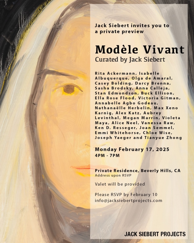 Isabelle Albuquerque and Stanley Edmondson in 'Modéle Vivant'
