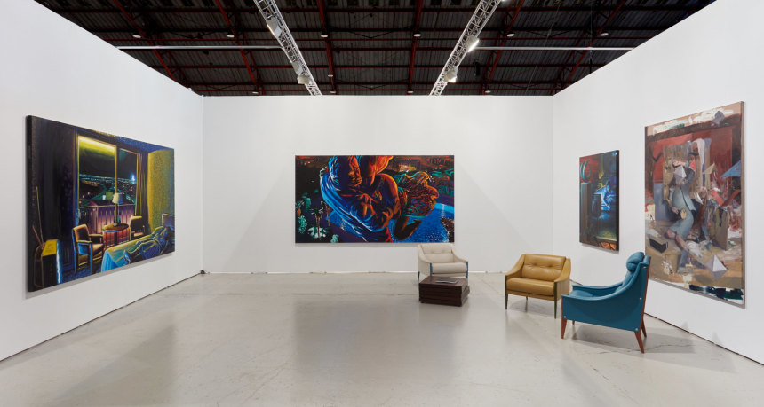 Nicodim Gallery presents Robert Yarber, Simphiwe Ndzube, and Daniel Pitin at Art Los Angeles Contemporary