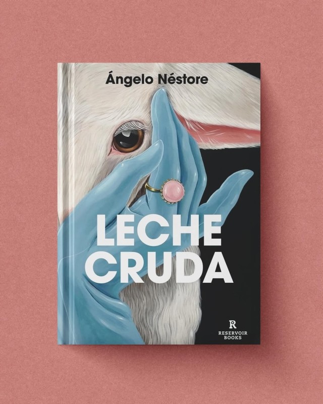 Jeanine Brito on the cover of 'Leche Cruda'