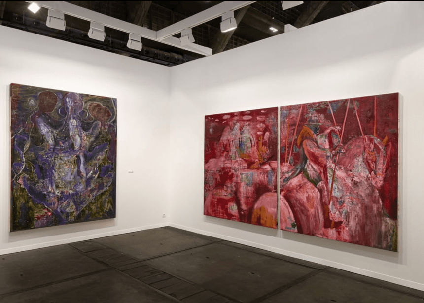 Æmen Ededéen (Joshua Hagler) at Art Brussels