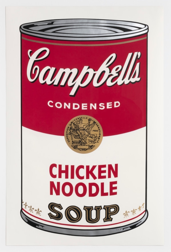 Andy Warhol, Chicken Noodle from Campbell's Soup I, Screenprint