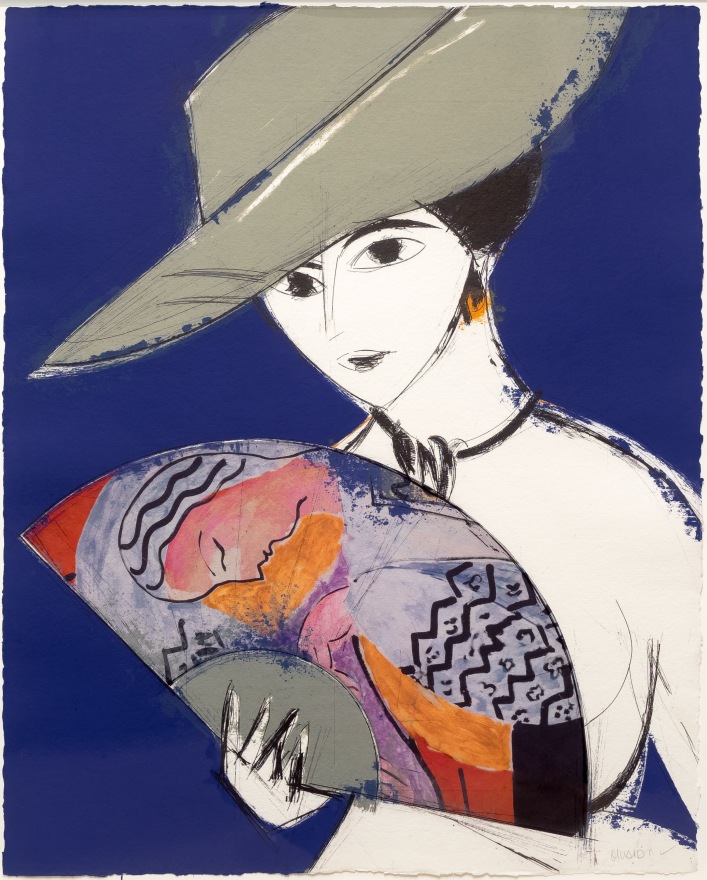 Manolo Valdes, Pamela III (Matisse), Etching