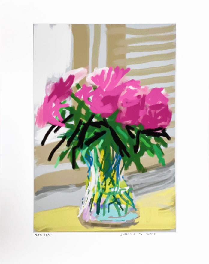 David Hockney, Untitled (no. 535), June 29, 2009, iPhone drawing