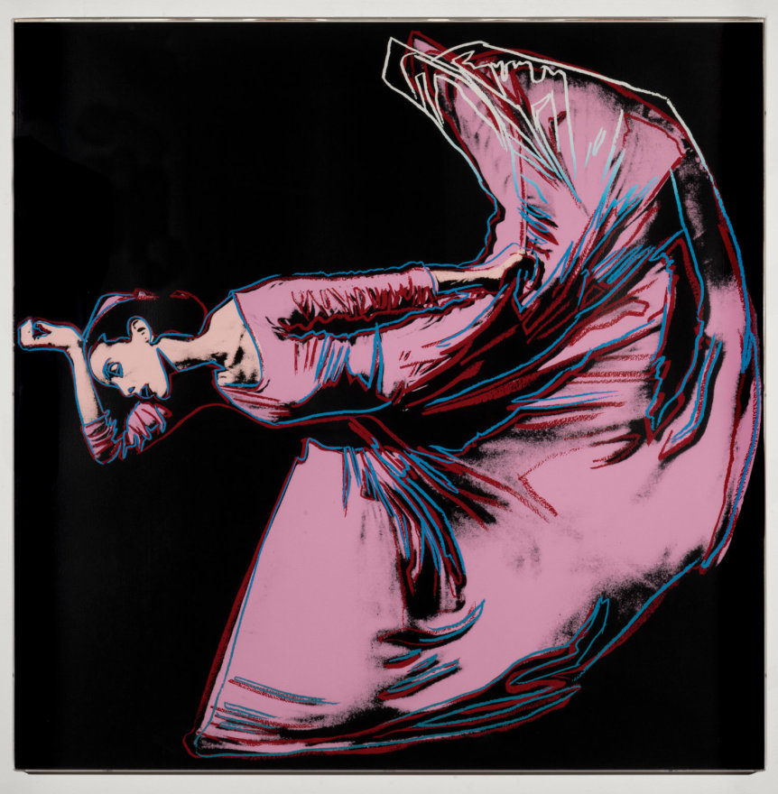 Andy Warhol, Letter to the World (The Kick), from Martha Graham, 1986
