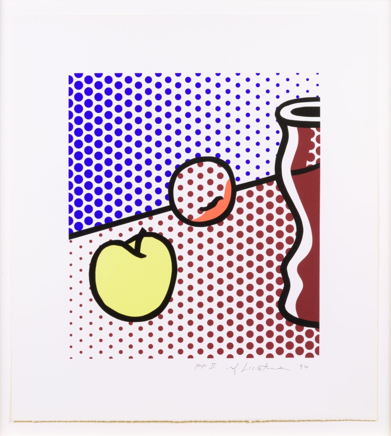 Roy Lichtenstein, Still Life with Red Jar, Screenprint