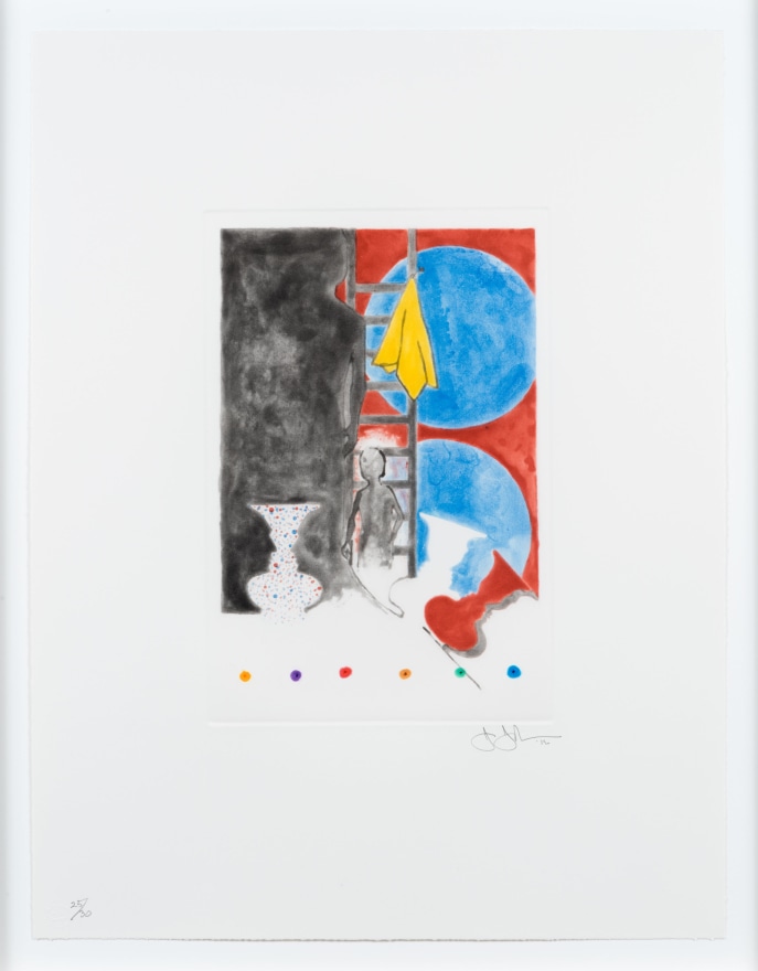 Jasper Johns, Untitled, Intaglio