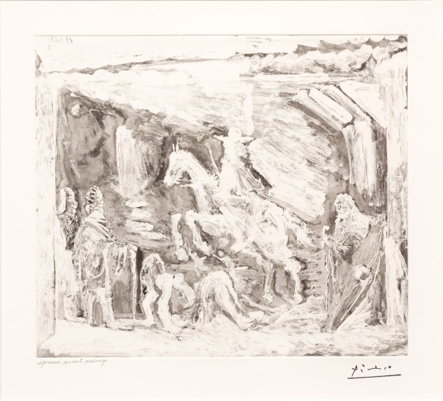 Pablo Picasso, Rapt, avec Celestine, 347 Series, Aquatint