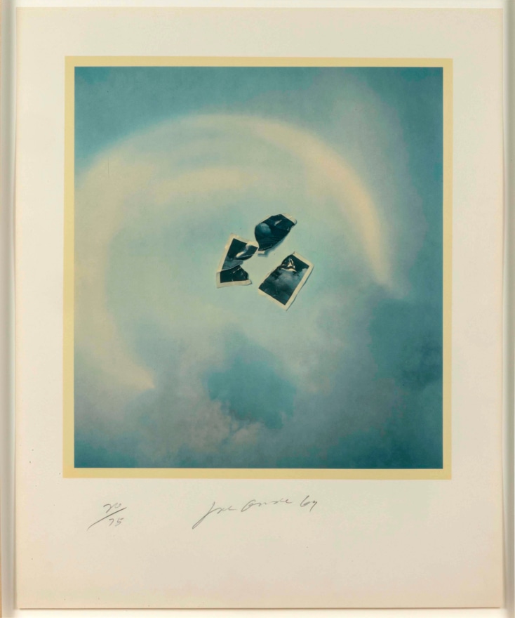 Joe Goode, Photo Cloud (Blue), Lithograph