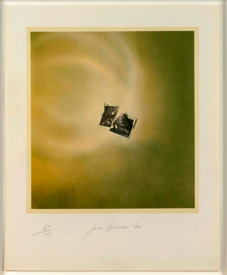 Joe Goode, Photo Cloud (Green), Lithograph