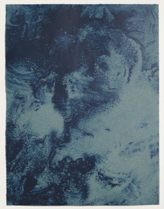 Joe Goode, Ocean Blue lithograph 23 (Color Test Print #13), 1990
