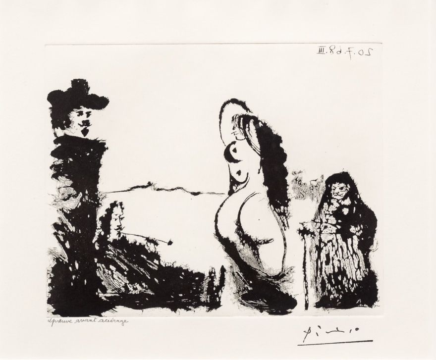 Pablo Picasso, Un Dejeuner Sur, 347 Series, Aquatint