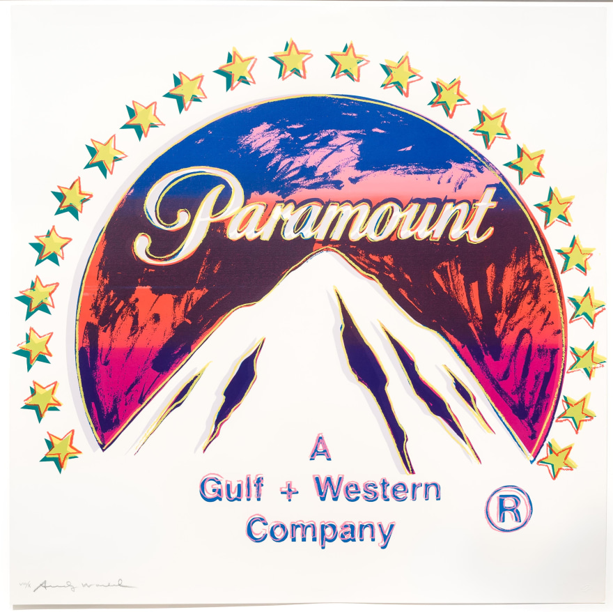 Andy Warhol, Paramount, Silkscreen