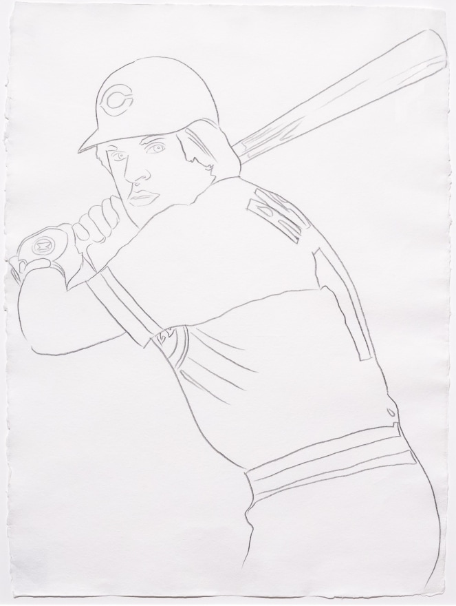 Andy Warhol, Reds - Pete Rose I, Drawing