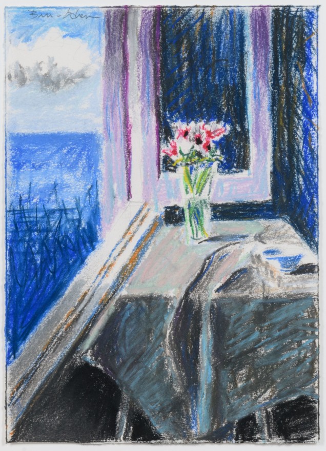Bruce Cohen, Untitled #9, pastel on paper, signed in pencil, 2016