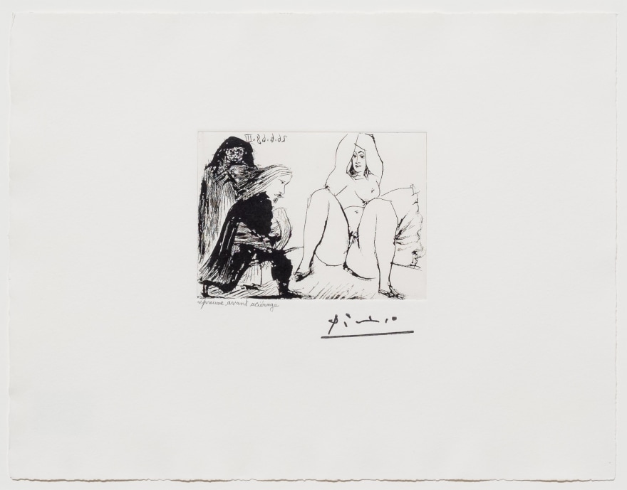 Pablo Picasso, La Celestine, sa Protegee, BSF 347 series