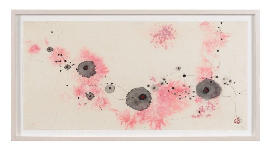 Minjung Kim, Interchange, Ink and Watercolor